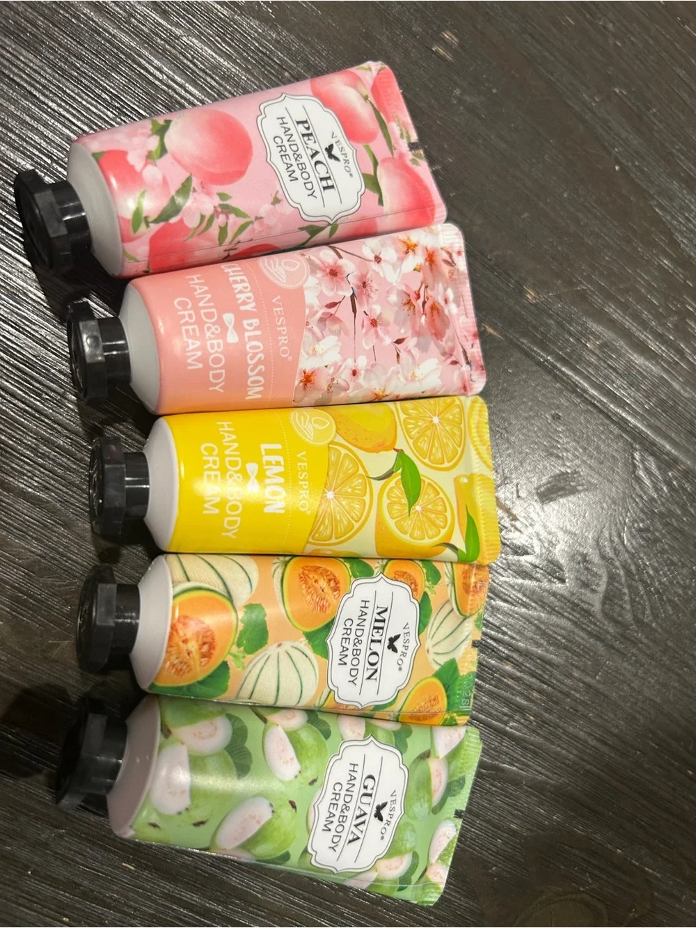 Hand & Body Cream - Peach, Cherry Blossom, Lemon, Melon, Guava (Assorted) sealed